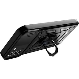 Чохол Ummi Camshield Serge Ring для Samsung Galaxy S21 Чорний / Black - мініатюра 2