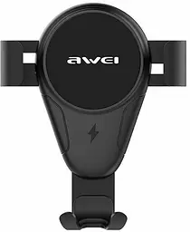 Автотримач AWEI CW3 Wireless Car Holder Black - мініатюра 2