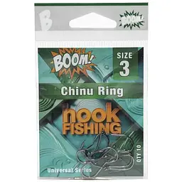 Гачок для мирної риби BOOM Chinu Ring №3 (10 шт/уп) (BN)