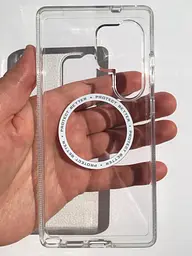 Оригінальний прозорий чохол для Samsung Galaxy S25 Ultra (S938) ZAGG Gear4 Crystal Palace MagSafe Протиударний - мініатюра 4