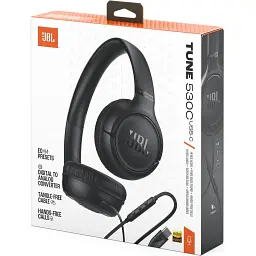 Навушники JBL Tune 530C USB-C Black (JBLT530CBLK) - мініатюра 2