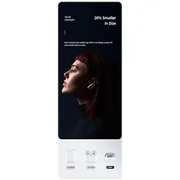 Навушники Bluetooth Usams TWS Earbuds XH09 BT5.1 сині - мініатюра 7