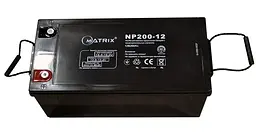 Аккумуляторная батарея для ИБП Matrix AGM VRLA 12 V / 200 А*ч (NP200-12)