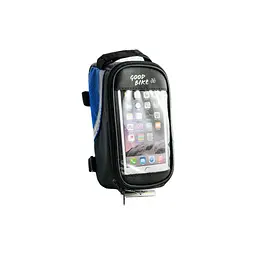 Велосумка нарамна Good Bike під смартфон 4.8 Black/Blue (94882-IS)