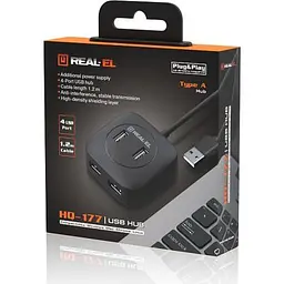 Концентратор Real-El HQ-177 black (EL123110009) - мініатюра 9