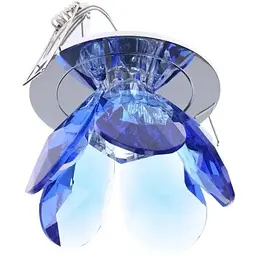 Світильник точковий Brille декоративний HDL-G40 CHR/BLUE 162224