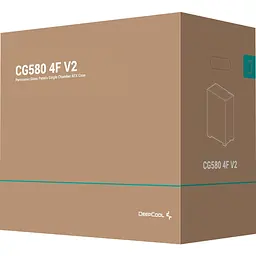 Корпус Deepcool CG580 4F V2 Black (R-CG580-BKADA4-G-2) - мініатюра 12