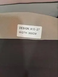 Штора блекаут матовий сіро-бежевий 1 шт 250х220 - мініатюра 9