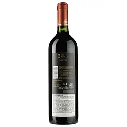 Вино Santa Rita Tres Medallas Carmenere, червоне, сухе, 14,5%, 0,75 л - мініатюра 2