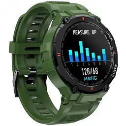 Розумний годинник з мікрофоном Gelius Pro GP-SW008 G-WATCH Bluetooth Call IPX7 Navy Green - мініатюра 4