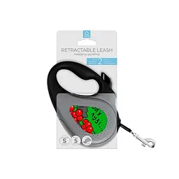 Повідець-рулетка для собак Waudog R-leash малюнок Калина S до 15 кг 5 м - мініатюра 2
