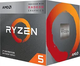 Центральний процесор Ryzen 5 3400G 4C/8T 3.7/4.2GHz AMD teh0024755