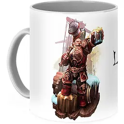 Кухоль GeekLand Lineage II Гном 1 L.02.08 330 мл білий - мініатюра 3