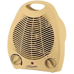 Тепловентилятор Maestro MR-920 побутовий обігрівач дуйчик бежевий