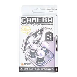 Захисне скло для HD Lens Apple iPhone 15 Pro/15 Pro Max Black - мініатюра 2