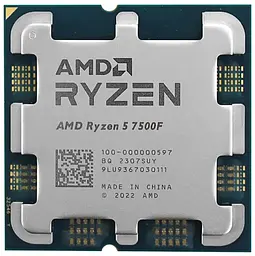 Процесор AMD Ryzen 5 7500F MPK (100-100000597MPK) (Socket AM5, 12T, 5.0 ГГц, Tray)