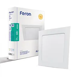Свiтильник свiтлодiодний Feron AL511-1, 6W 4000K (1886) - мініатюра 2