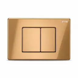 Кнопка змиву для інсталяції VBI Elba XS рожеве золото VBI-030110
