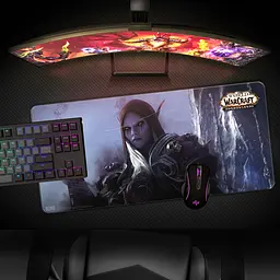 Килимок для мишки Blizzard World of Warcraft Shadowlands - Sylvanas XL - мініатюра 4