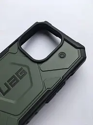 Оригінальний протиударний чохол UAG Pathfinder MagSafe для iPhone 15 Pro Max (6.7") Olive Drab 114301117272 - мініатюра 7