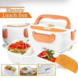 Ланч-бокс із підігрівом від мережі 220V Electric lunch box - мініатюра 3