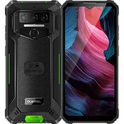 Смартфон Oukitel WP23 Plus 6.52"HD+ /8GB/256GB / T606 /10600mAh /13+5Мп/ IP69K /NFC Green