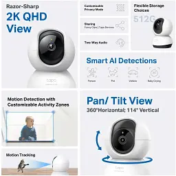 IP-камера для відеоспостереження TP-Link Tapo C220 [117352] - мініатюра 2