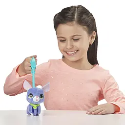 М'яка іграшка Furreal Friends Hasbro Маленький вихованець на повідку Цуценя, синє (E3503) - мініатюра 4