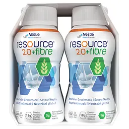 Уцінка. Ентеральне харчування Nestle Health Science Resource 2.0+Fibre із нейтральним смаком 4 шт. х 200 мл - мініатюра 7