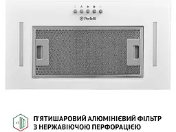 Витяжка Perfelli BI 5684 WH 1000 LED - мініатюра 4