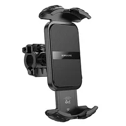 Вело/мото тримач Borofone BH105 Crown bicycle motorcycle universal holder чорний - мініатюра 9