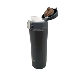 Термочашка Krauzer 350 мл сіра (86-350Matte Graphite) - мініатюра 2