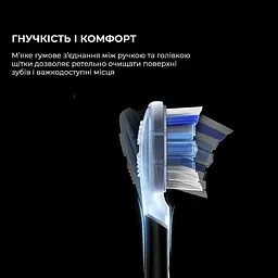 Електрична зубна щітка Oclean X Pro 20 Set Electric Toothbrush Black - мініатюра 8