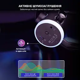 Мікрофон Fifine Black конденсаторний USB (TAM6) - мініатюра 5