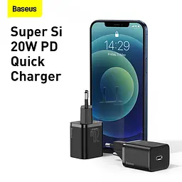 Зарядний пристрій Baseus Type-C to Lightning cable Super Si Quick Charger Set - мініатюра 8