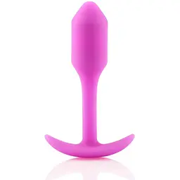 Анальна пробка B-Vibe Snug Plug 1 8,6 см (рожевий)