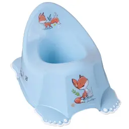 Горщик Tega Baby з музикою антиковзкий FOREST FAIRYTALE light blue (PO-069-108)