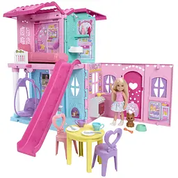 Портативний будиночок Barbie з лялькою Челсі (JFW49) - мініатюра 2