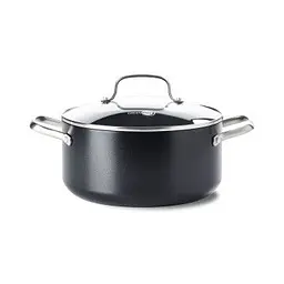 Каструля з кришкою GreenPan Copenhagen 24 см 4,9 л з керамічним покриттям (CC003346-001)