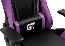 Геймерське дитяче крісло GT Racer чорне з фіолетовим (X-5934-B Kids Black/Violet) - мініатюра 9