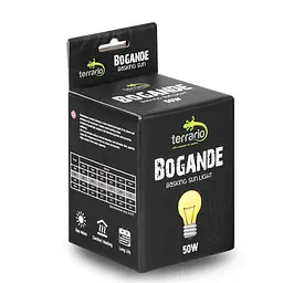 Лампа точкового нагріву Terrario Bogande Basking Sun Light 50w з UVA-променями для рептилій і тераріумів - мініатюра 4