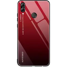 Чохол бампер Primo Gradient Glass для Huawei P Smart 2019 / Honor 10 Lite Red - мініатюра 2