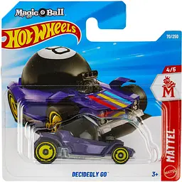 Базова машинка Hot Wheels Mattel Magic 8 Ball Decidedly Go фіолетова (5785) JJJ37-N521