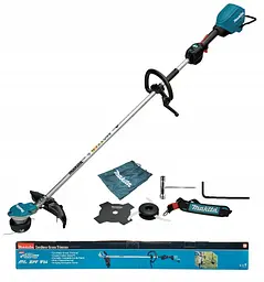 Мотокоса акумуляторна Makita UR003GZ01 (350 мм, 3500-6500 хв-1, 2.4 мм, 550 Вт, BL, XGT, без акумуляторів та зарядного пристрою)