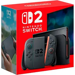 Портативна ігрова консоль Nintendo Switch 2 Black (00045496885816) [136130] - мініатюра 8