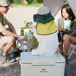 Холодильник туристичний 30л Naturehike (CNK2300BS012) до 36годин - бежевий - мініатюра 10