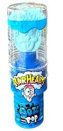 Льодяник Warheads Sour Ooze Pop зі смаком фруктів з рідкою кислою начинкою 40г (BBD 01/2026) - мініатюра 2