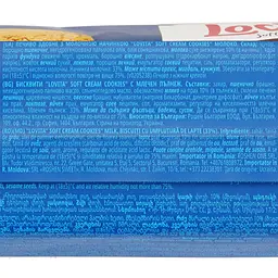 Печиво Roshen Lovita Soft Cream Cookies milk, 127 г (901869) - мініатюра 4