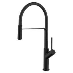 Змішувач для кухні Omnires Vita black VI6350BLBL Чорний матовий