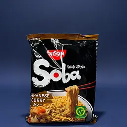 Лапша Nissin Soba Japanese Curry Noodles 110 г